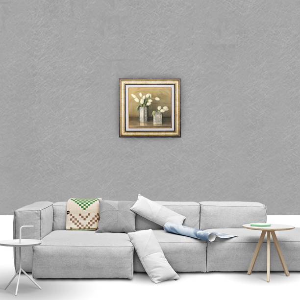 Wollzo Decorative Grey Wallpaper