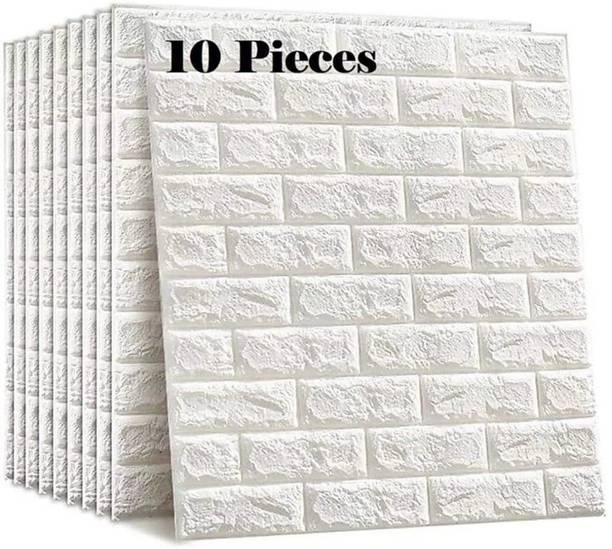 SURADI 70 cm x 77 cm Waterproof Decorative Embossed Wallpaper