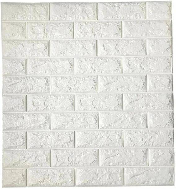 Tlismi Vinyl Decorative White Wallpaper