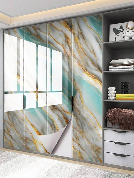 iweike Vinyl Decorative Gold Wallpaper