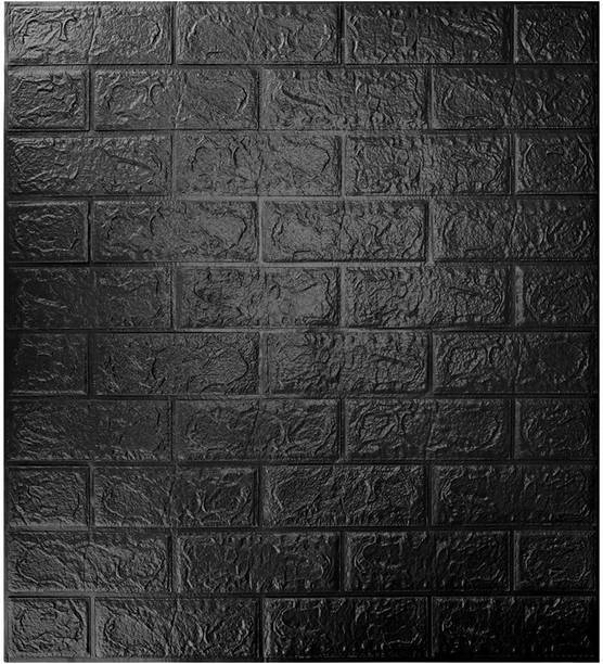 wewell Floral & Botanical Black Wallpaper