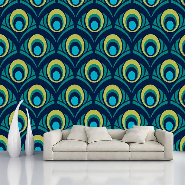Floral D cor Vinyl Decorative Multicolor Wallpaper