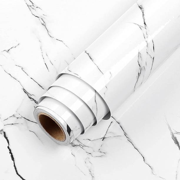 REMODERN Foils Abstract White Wallpaper