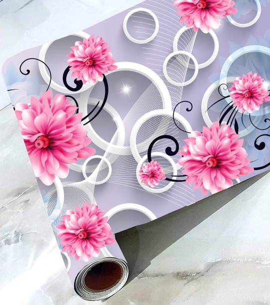 ALL DECORATIVE DESIGN 127 cm x 40 cm Waterproof Decorative Vinyl Wallpaper