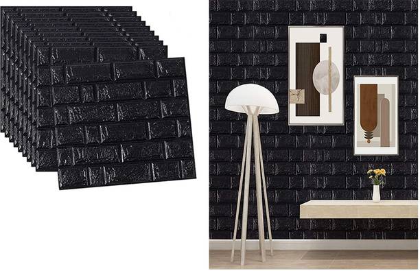 WALLVEAR 77 cm x 70 cm Waterproof Decorative Vinyl Wallpaper