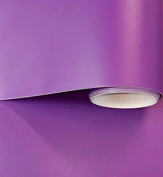 SUNBIRD Vinyl Decorative Purple Wallpaper