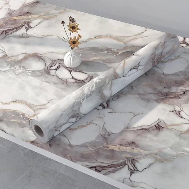 OCEANSKY Vinyl Classics White Wallpaper