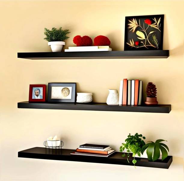 AM MASTER 1F3 MDF (Medium Density Fiber) Wall Shelf