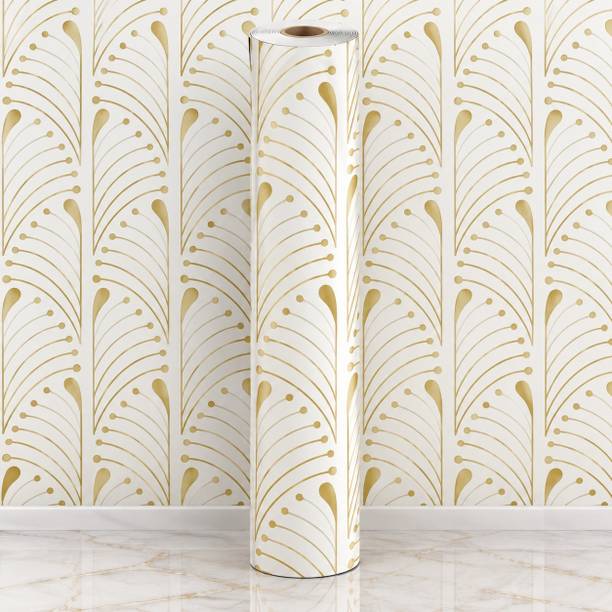 JINLUX 45 cm x 300 cm Waterproof Decorative Vinyl Wallpaper