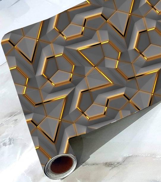 ALL DECORATIVE DESIGN 127 cm x 40 cm Waterproof Decorative Vinyl Wallpaper