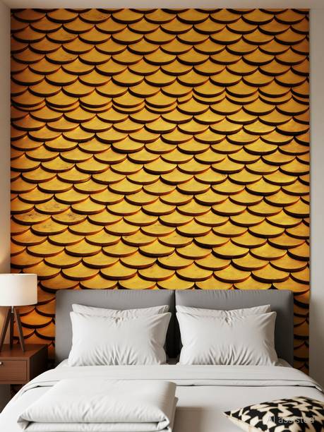 Decor World 245 cm x 40 cm Waterproof Decorative Vinyl Wallpaper