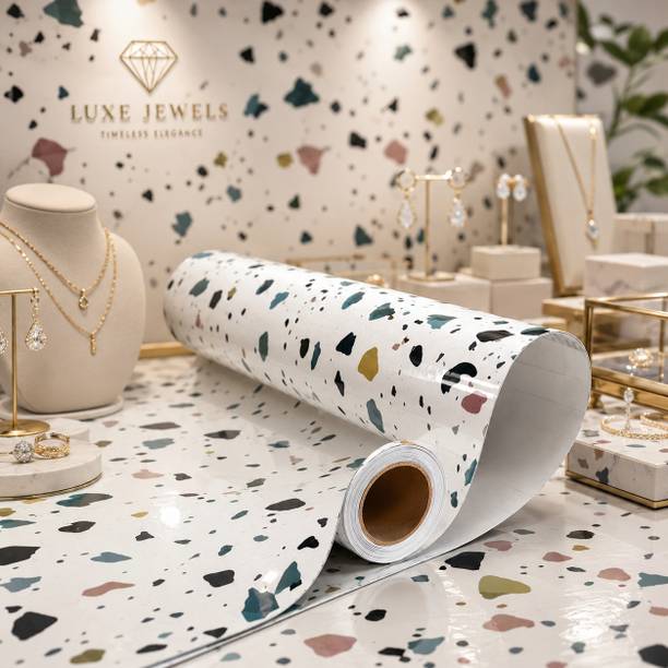 King World Empire 200 cm x 60 cm Waterproof Abstract Vinyl Wallpaper