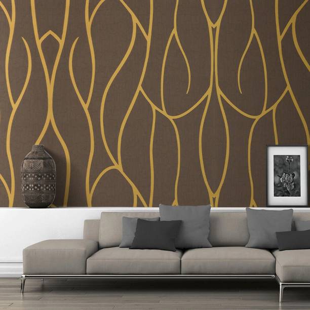 फोकरिम डेकोरेटिव भूरा वॉलपेपर