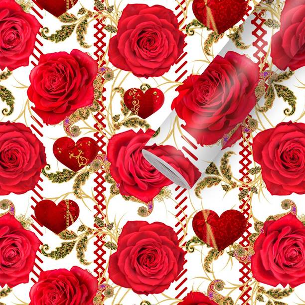 BDM Floral & Botanical Multicolor Wallpaper