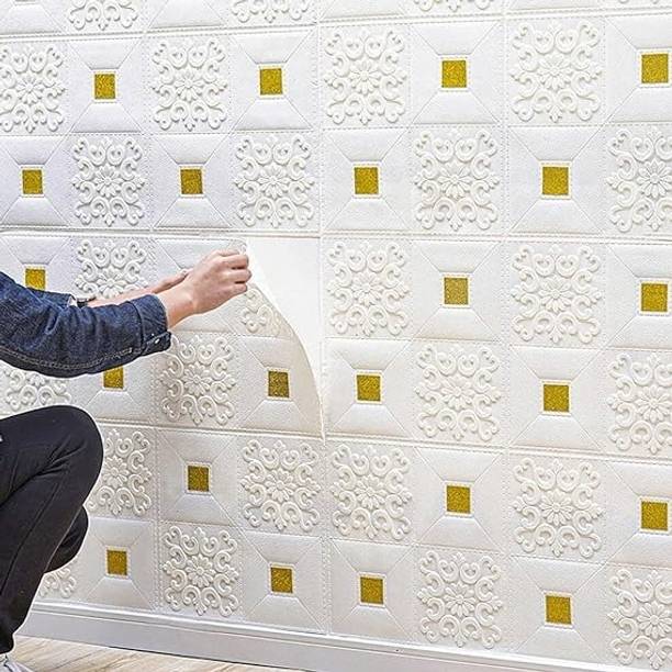 RDcommunication 70 cm x 70 cm Waterproof Decorative Vinyl Wallpaper