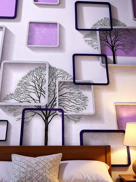 Univocean 200 cm x 45 cm Waterproof Abstract Vinyl Wallpaper
