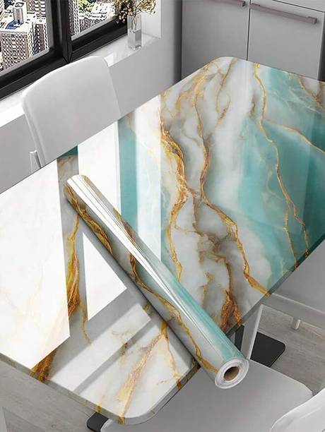 JIARKA Decorative Gold, Blue Wallpaper