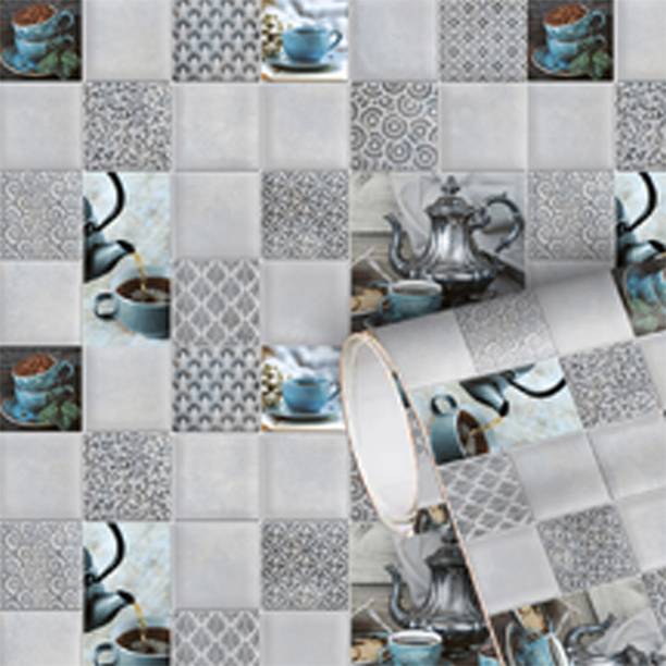 BDM Wallpaper Decorative Grey Wallpaper