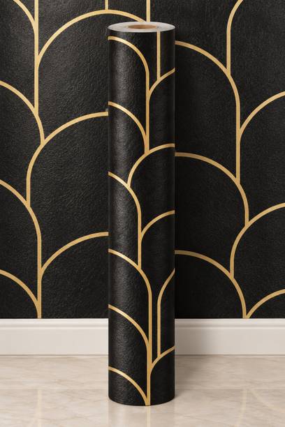 JINLUX 45 cm x 300 cm Waterproof Decorative Vinyl Wallpaper