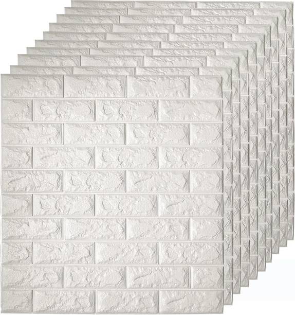 Pozet Decorative White Wallpaper