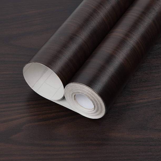 SV collections Vinyl Decorative Brown Wallpaper