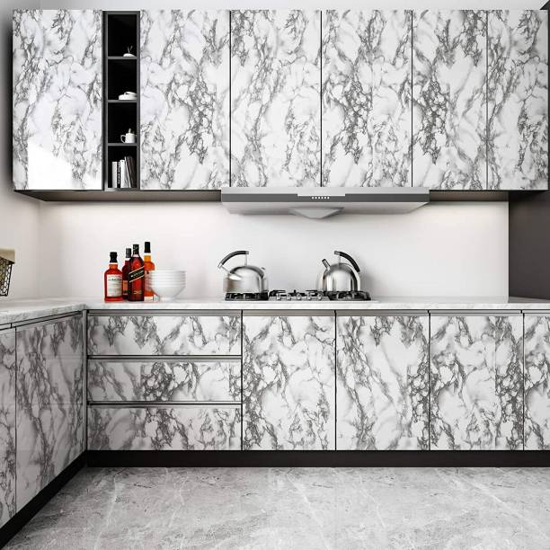PMSHK Marble Wallpaper for Walls Marble Peel and Stick 200 x 60 cm