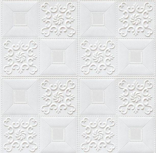 Yugam 70 cm x 70 cm Waterproof Decorative Vinyl Wallpaper