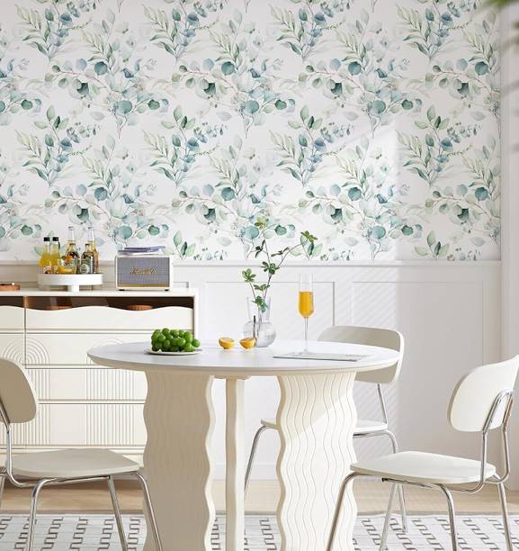 FOKRIM Decorative Green Wallpaper