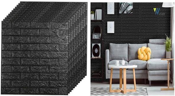 SURADI 70 cm x 77 cm Waterproof Decorative Vinyl Wallpaper