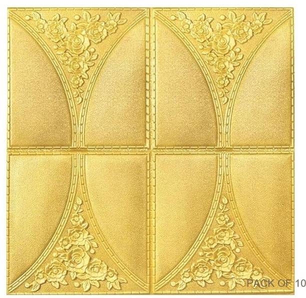 b7 Creations Paper, Fabric Decorative Gold Wallpaper