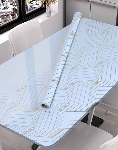 Veki Decorative White, Gold Wallpaper