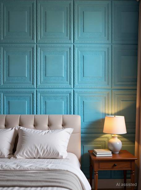 metreno 70 cm x 70 cm Waterproof Decorative Paper, Fabric Wallpaper