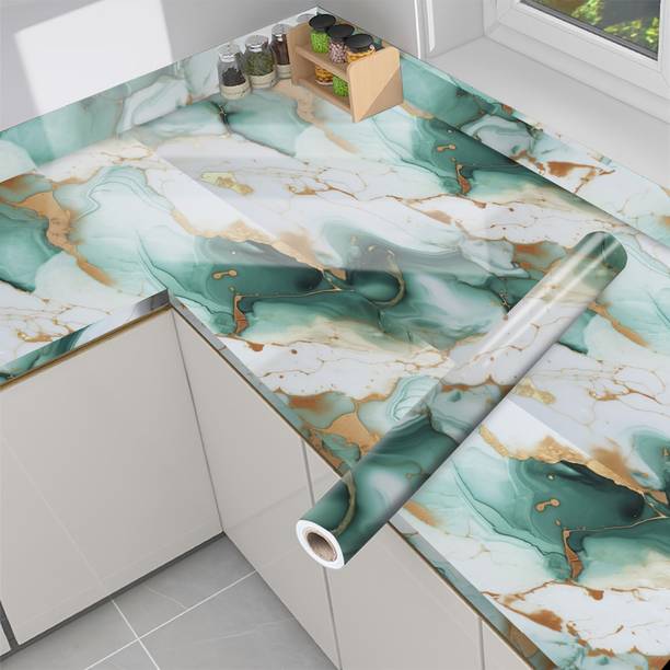 Barebeauty Vinyl Decorative Green Wallpaper