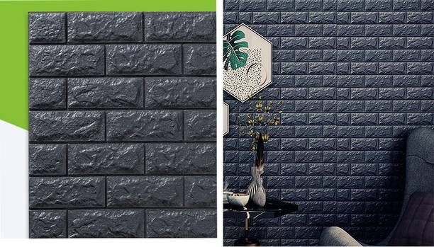 WALLVEAR 77 cm x 70 cm Waterproof Decorative Vinyl Wallpaper