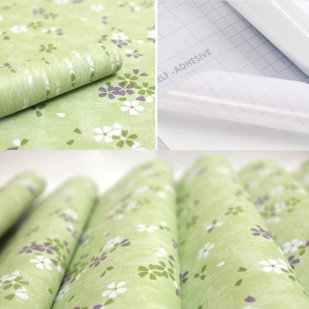 doodad 500 cm x 45 cm Waterproof Floral & Botanical Vinyl Wallpaper
