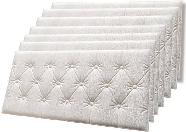 KATHTHAI Embossed Bollywood White Wallpaper