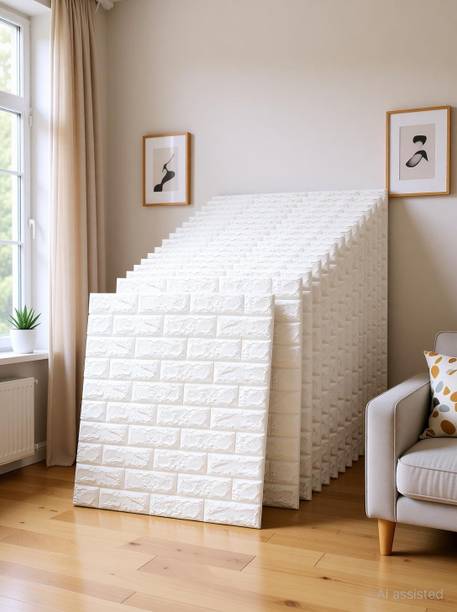 Onbet 77 cm x 70 cm Waterproof Abstract Embossed Wallpaper