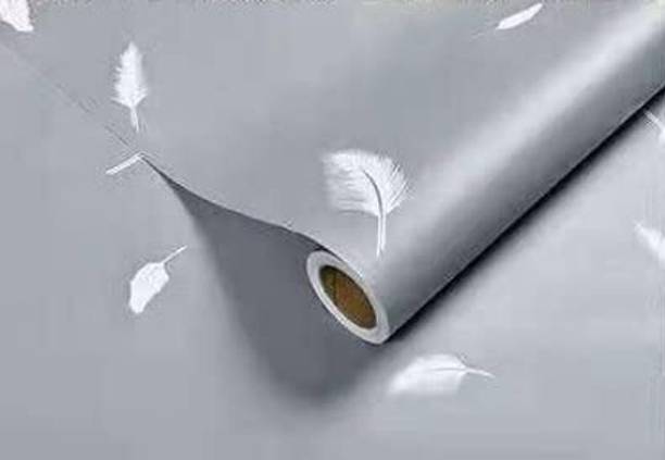 S.R.COLLECTION Decorative Grey Wallpaper