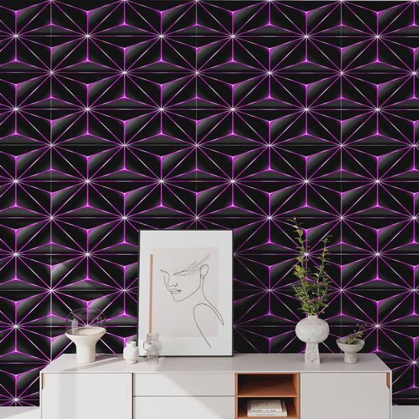 GVSHOPPE Decorative Purple Wallpaper