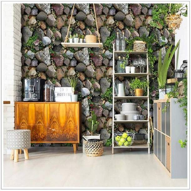 Wallgenics Decorative Multicolor Wallpaper