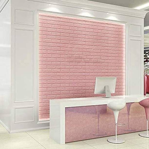 LA NEELJA 77 cm x 70 cm Waterproof Decorative Paper Wallpaper