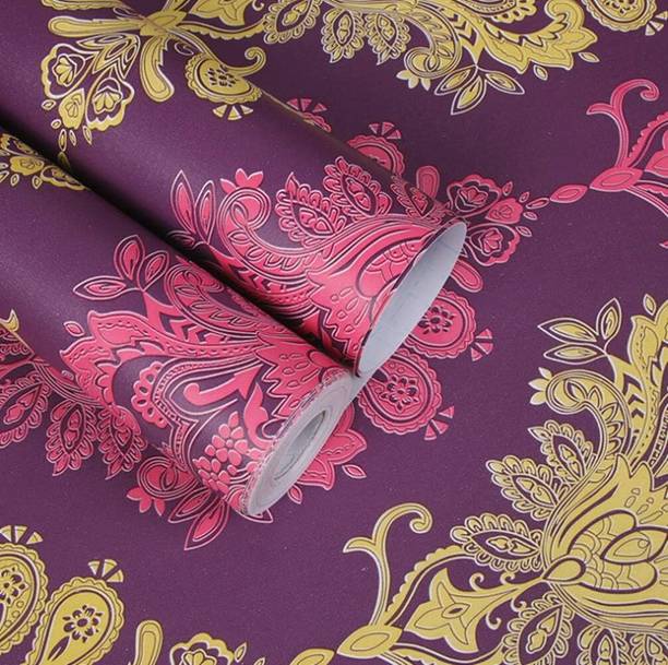Wollzo Decorative Multicolor Wallpaper