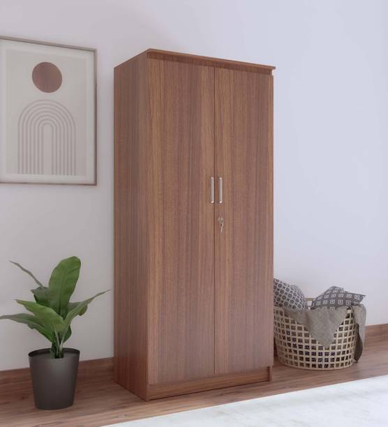 NEUDOT MONO Engineered Wood 2 Door Wardrobe