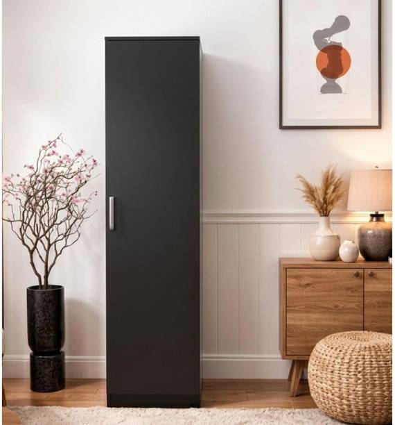 Arizen Bedroom Wardrobe | Single Door Clothes Almirah | Multipurpose Storage Cabinet Engineered Wood 1 Door Wardrobe