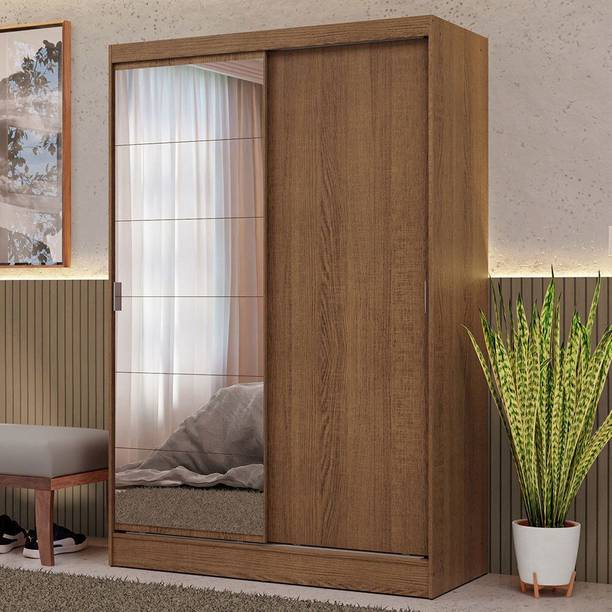 Madesa Engineered Wood 2 Door Wardrobe