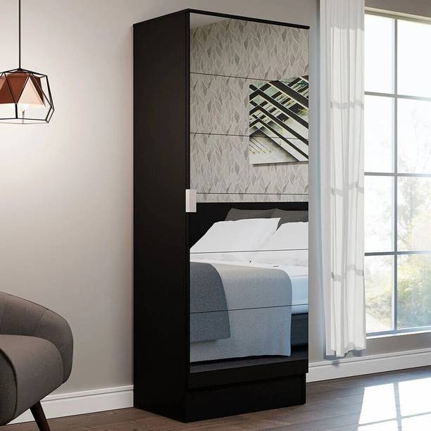 Madesa Isis Couple Wardrobe Engineered Wood 1 Door Wardrobe