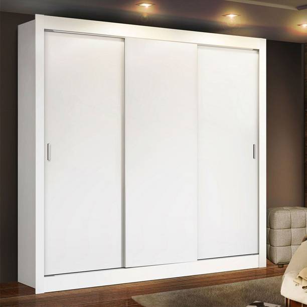 Madesa Engineered Wood 3 Door Wardrobe
