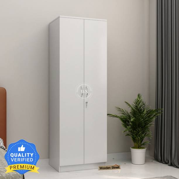 Wooden Street Mishka Engineered Wood 2 Door Wardrobe