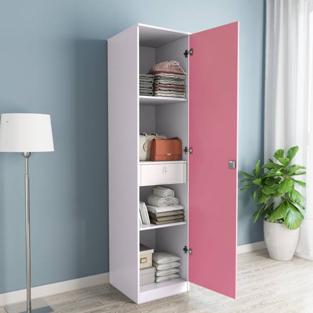 Flipkart Perfect Homes Jules Engineered Wood 1 Door Wardrobe
