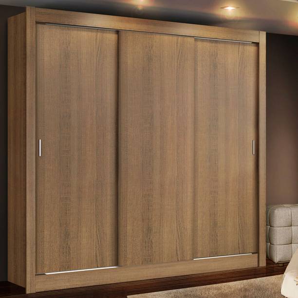 Madesa Engineered Wood 3 Door Wardrobe